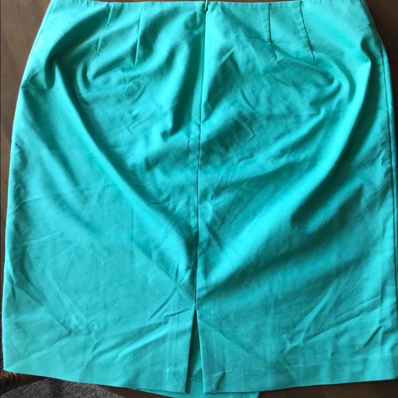Turquoise “Wrap” Skirt - Picture 3 of 5